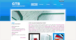 Desktop Screenshot of gtb.cz